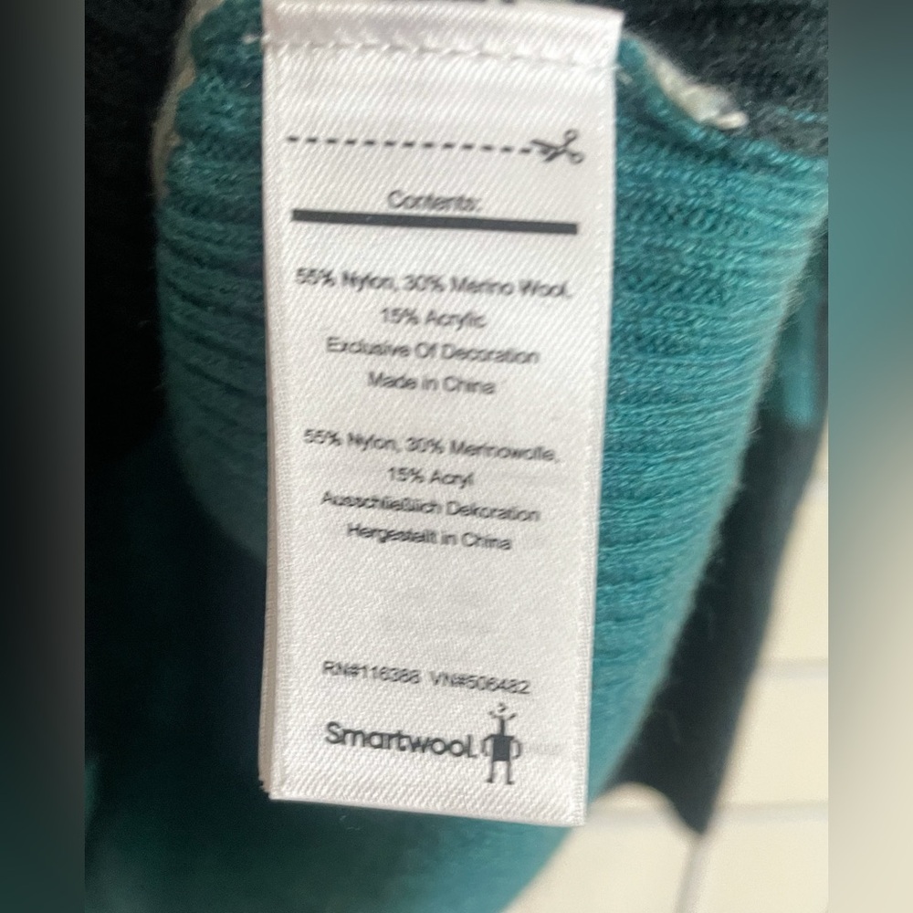 Smartwool Color-Block Pullover Crew Neck Sweater - Picture 6 of 6